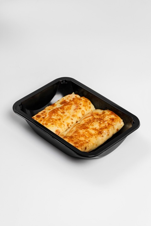 Блины с курицей и грибами